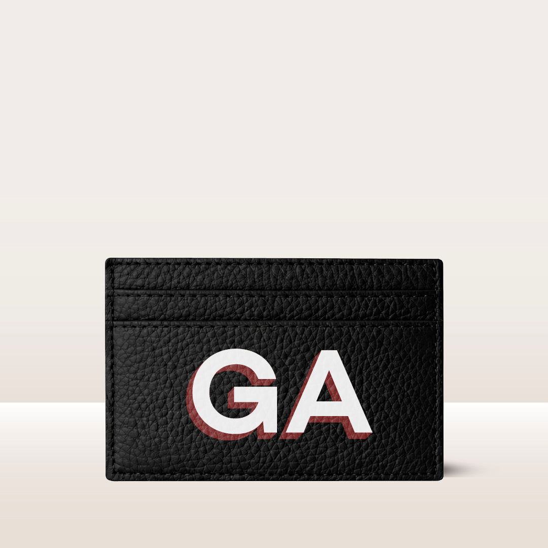 Shadow Text Card Holder